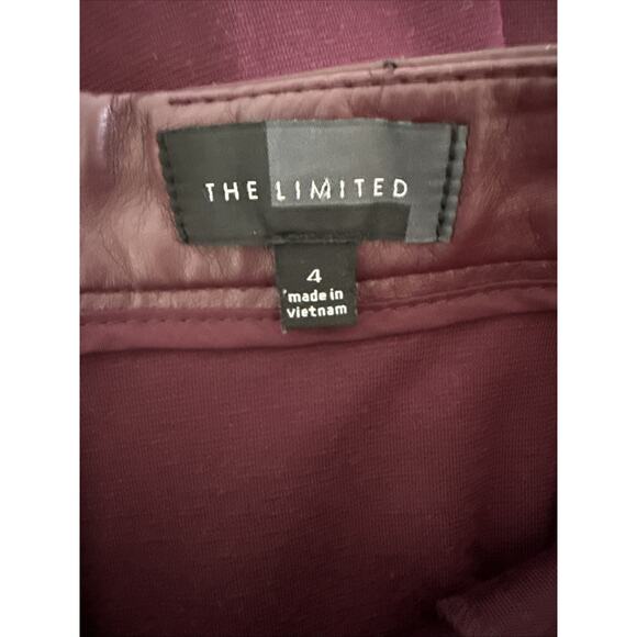The Limited Skirt A-Line Maroon mini Holiday classic School Girl Womens size 4 - Picture 6 of 6